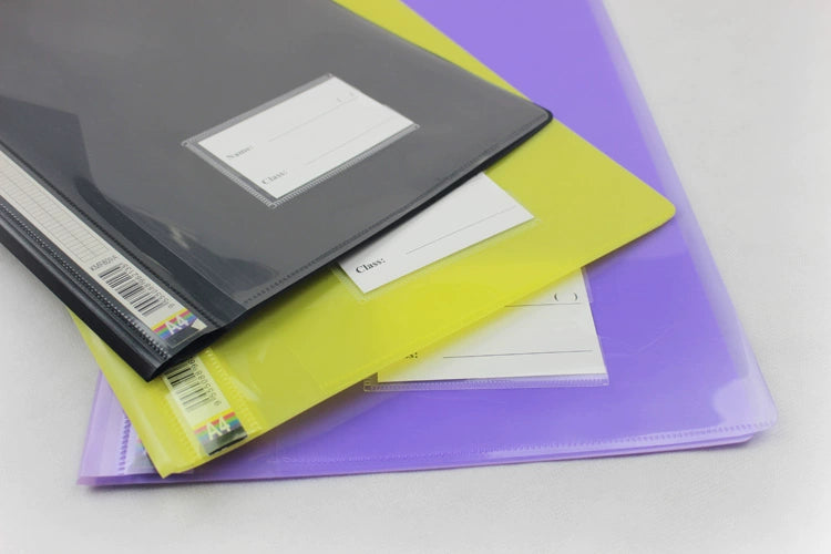 Kidario KMF-809A A4 裝訂報告夾 42C 加厚 PP 材質 2 孔裝訂