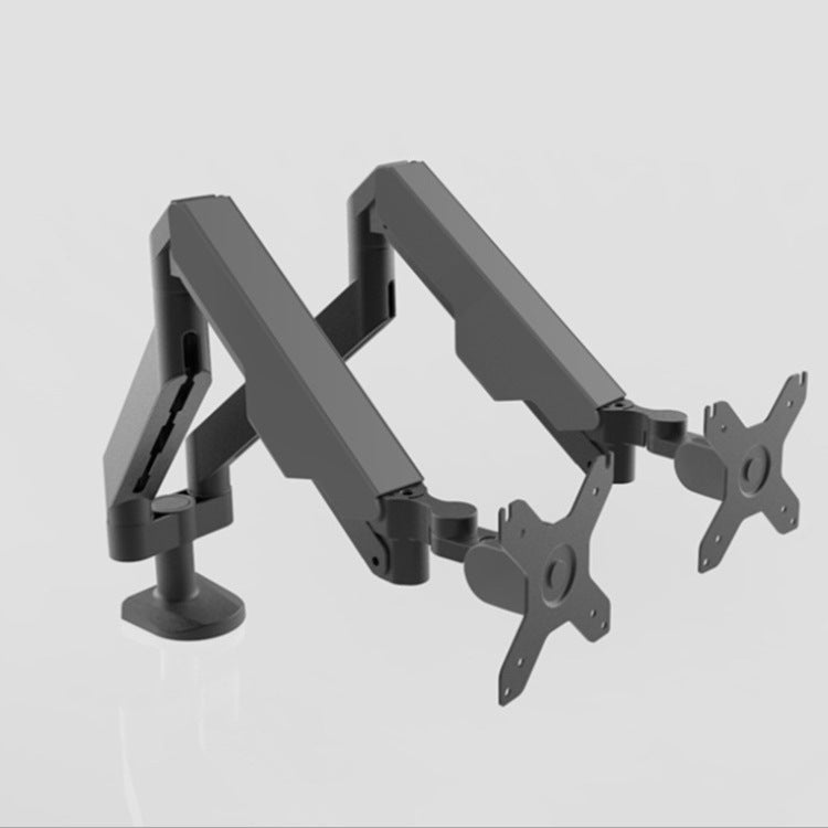 SH-X3 桌面雙屏氣彈簧顯示器支架 萬向旋停升降增高架