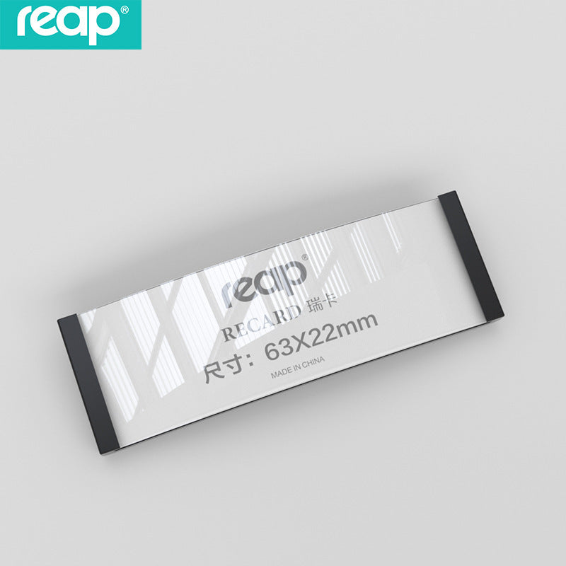 reap 7226︱7227︱7228 別針胸牌 高透塑膠可替換內芯員工工牌