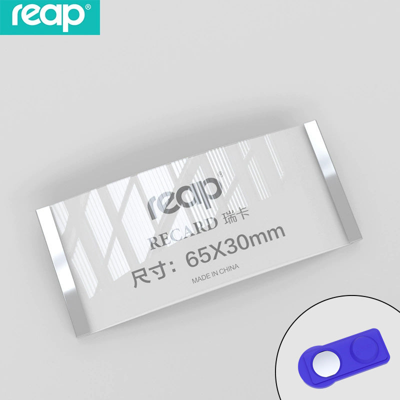 reap 亞光金屬色磁扣胸牌 強吸力磁石姓名工號牌 別針磁吸多尺寸塑膠胸卡