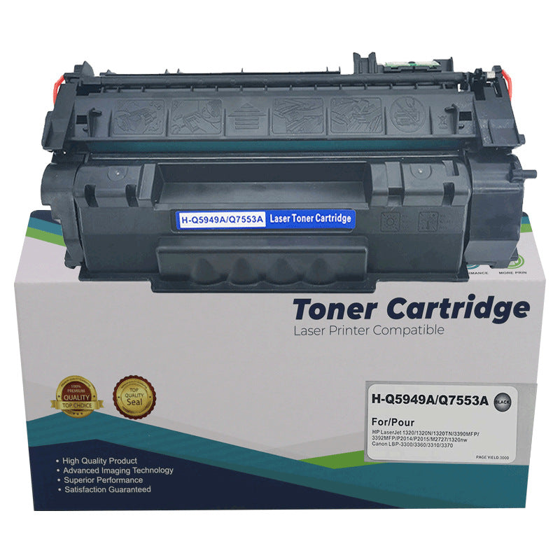 HP Q7553A  Q7553X 優質代用碳粉匣，53A  53X