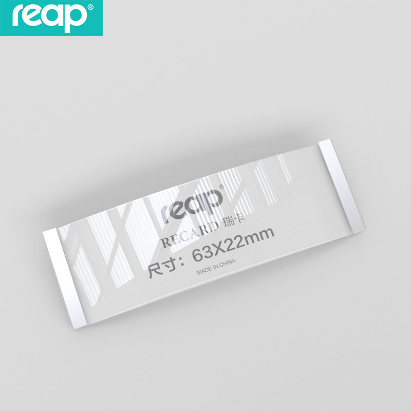reap 7230, 7231, 7232 金屬啞面別針胸牌 酒店專用工號牌 多款尺寸金銀配色