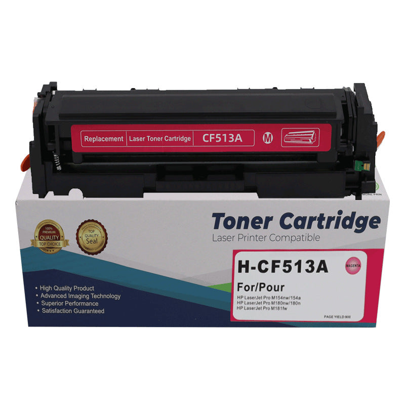 HP CF510A CF511A CF512A CF513A 優質代用碳粉盒，204A