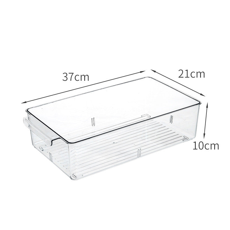 雪櫃密封保鮮收納盒｜廚房大容量儲物罐 加厚透明塑膠盒 食材分類慳位神器