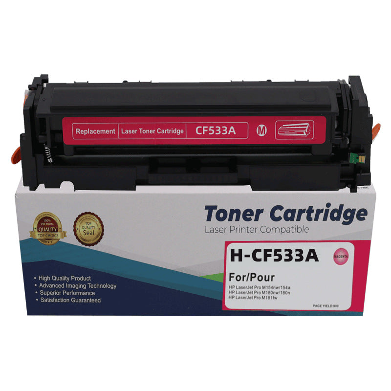 HP CF510A CF530A CF531A CF532A CF533A 優質代用碳粉盒，205A 204A