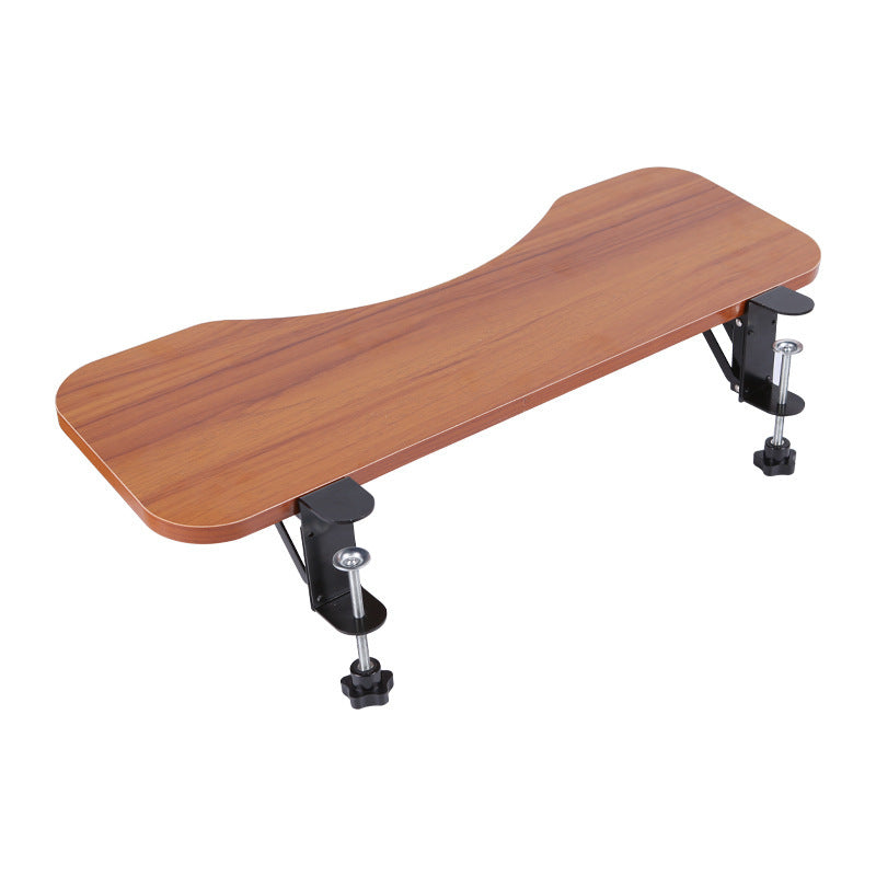 辦公桌面加長延長板 免打孔摺疊擴展板 桌邊延伸手托臂支架