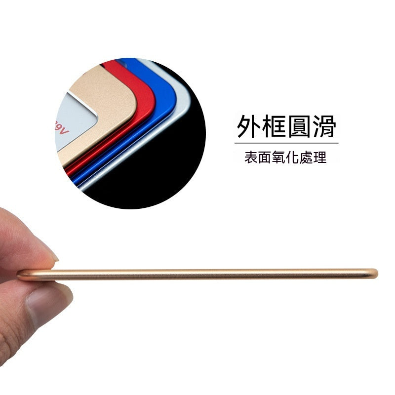 KEJEA 鋁合金工作證卡套批發 高檔商務金屬胸卡 時尚證件保護套牌