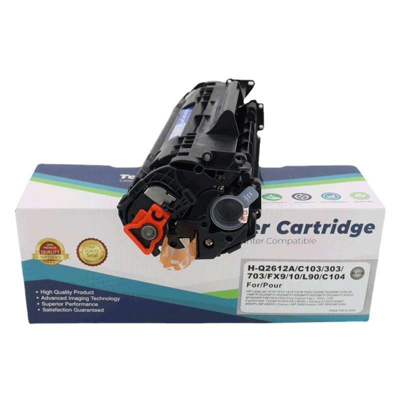 HP Q2612A 黑色優質代用碳粉盒, 12A