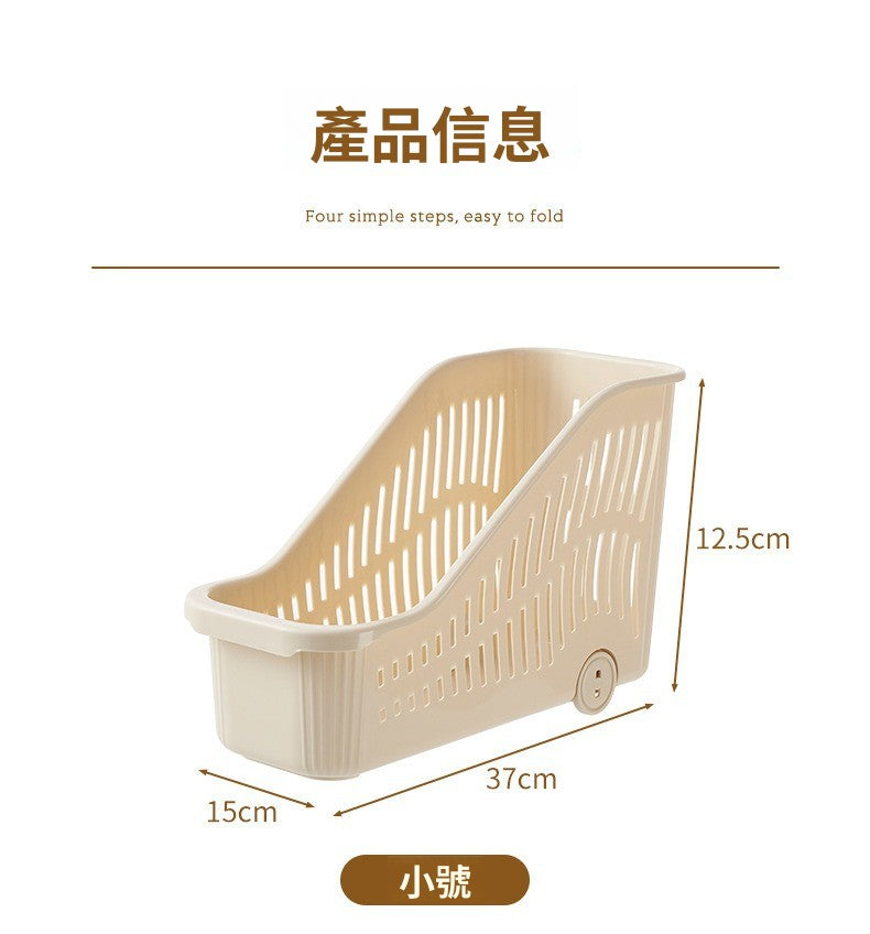 廚房多功能鍋蓋架置物架｜塑膠調味品鍋具收納架 櫥櫃收納盒 屋企廚房省位神器