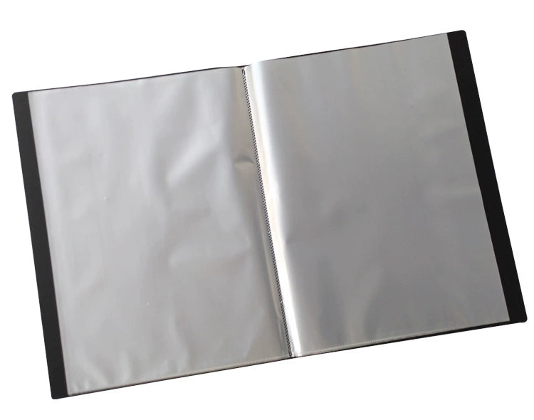 Kidario A3 黑色磨砂資料冊 A3-KA320 20 頁文件收納冊