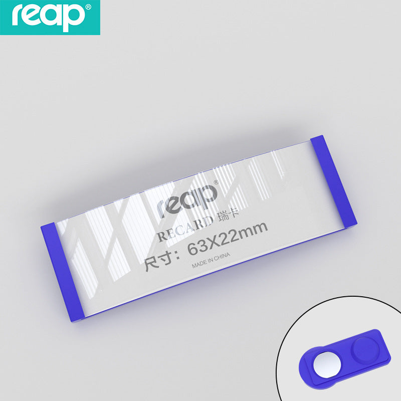 reap 亞光金屬色磁扣胸牌 強吸力磁石姓名工號牌 別針磁吸多尺寸塑膠胸卡