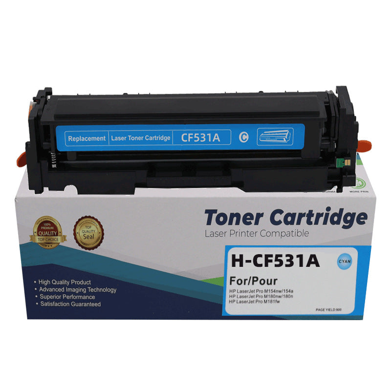 HP CF510A CF530A CF531A CF532A CF533A 優質代用碳粉盒，205A 204A