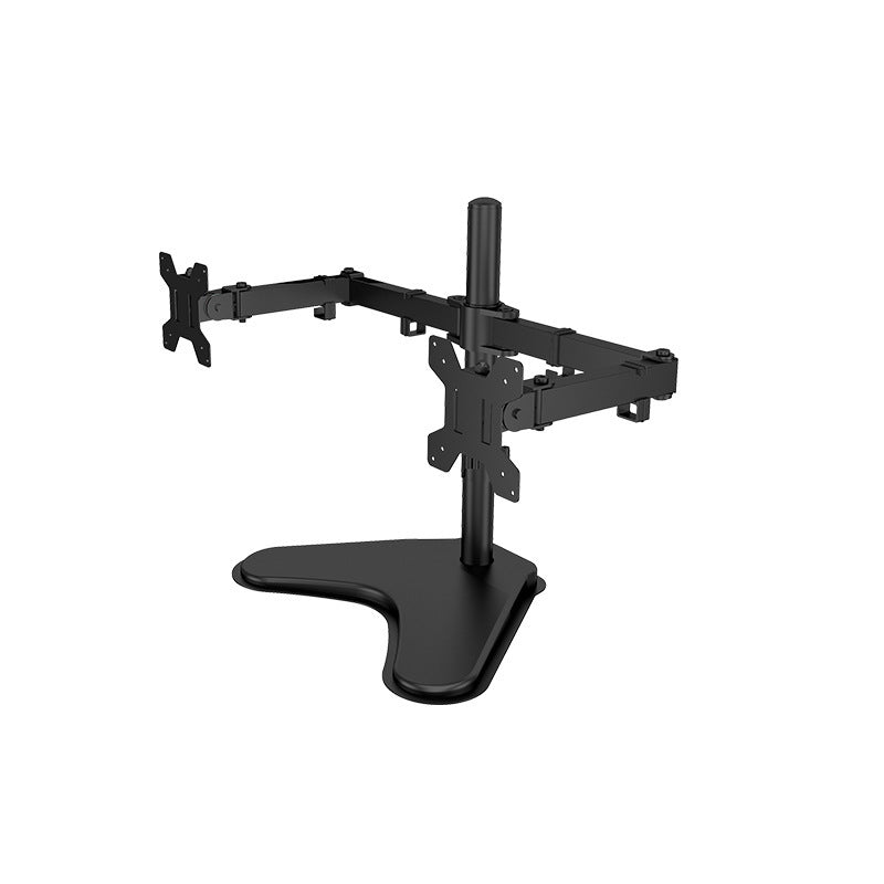 YGMSS-02S 17-27 寸雙屏顯示器支架 雙節臂 萬向旋轉升降桌面支架