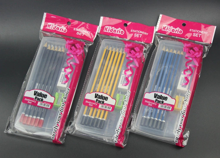 Kidario 鉛筆 10 件套（KSS33-6-1500/1600/2000）| 學習文具必備