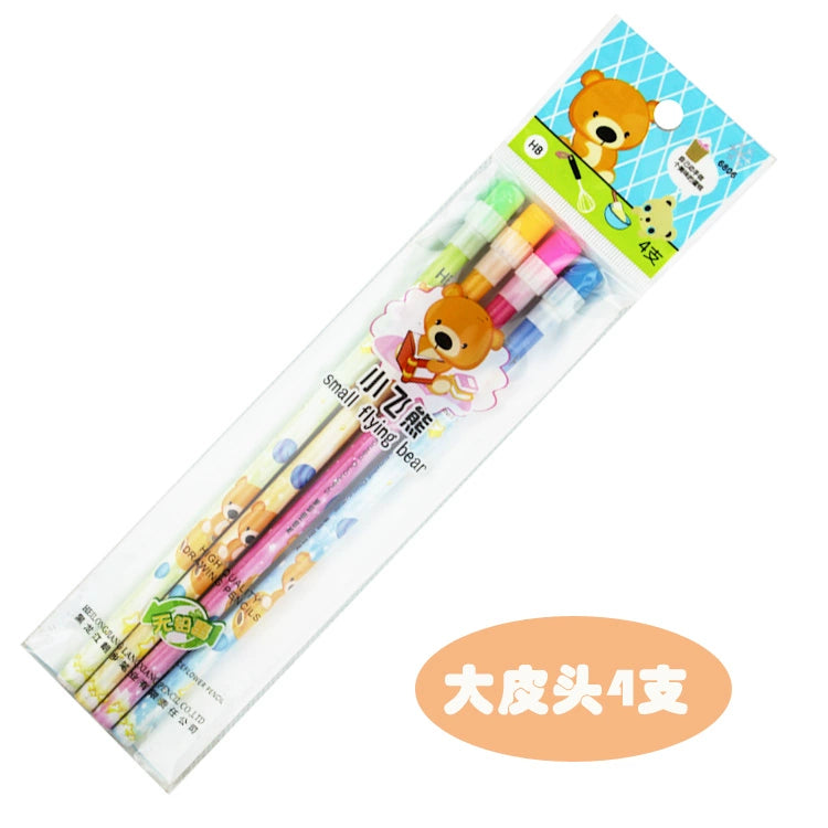 6804 石墨鉛筆（HB 硬度）| 多規格可選（小皮頭 / 大皮頭 / 火炬頭）