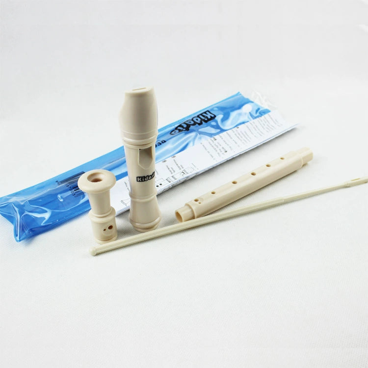 Kidario KP - 500 8 孔 G 調豎笛 乳白色 附英文指法表清潔棒 學生初學者適用