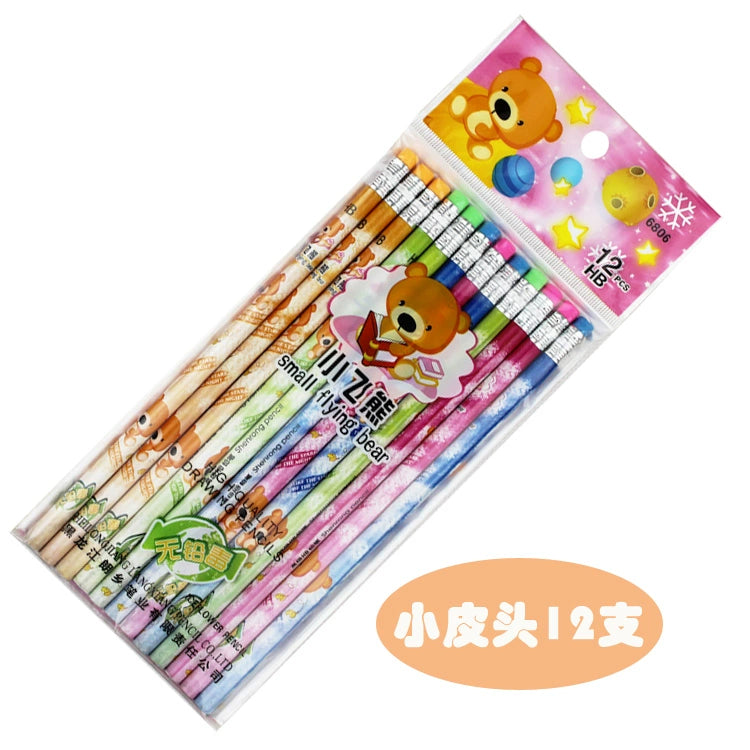 6804 石墨鉛筆（HB 硬度）| 多規格可選（小皮頭 / 大皮頭 / 火炬頭）