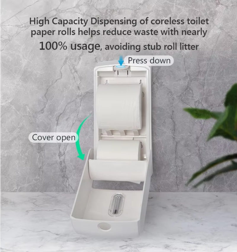 SVAVO PL-151068 壁掛式紙巾架 - ABS 材質 現代奢華風 白 / 白灰 / 黑色可選