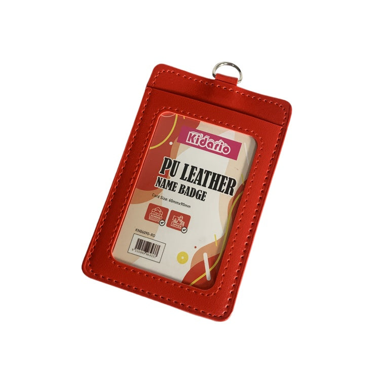 Kidario PU 仿皮卡套 | 雙面可用 60×90mm 證件適用 12 色可選