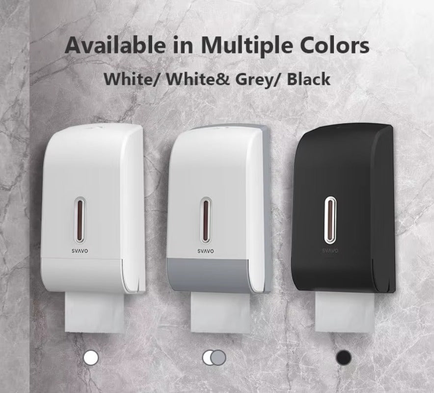 SVAVO PL-151068 壁掛式紙巾架 - ABS 材質 現代奢華風 白 / 白灰 / 黑色可選