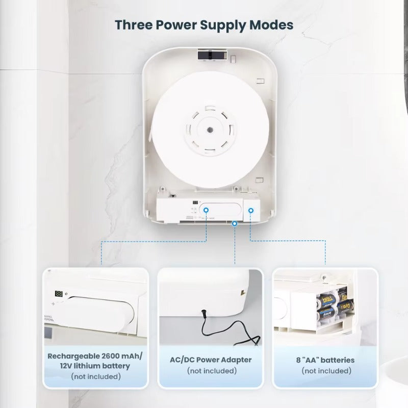 SVAVO ZM-016 壁掛式感應自動切斷衛生紙分配器 - ABS 材質 現代款 多色可選