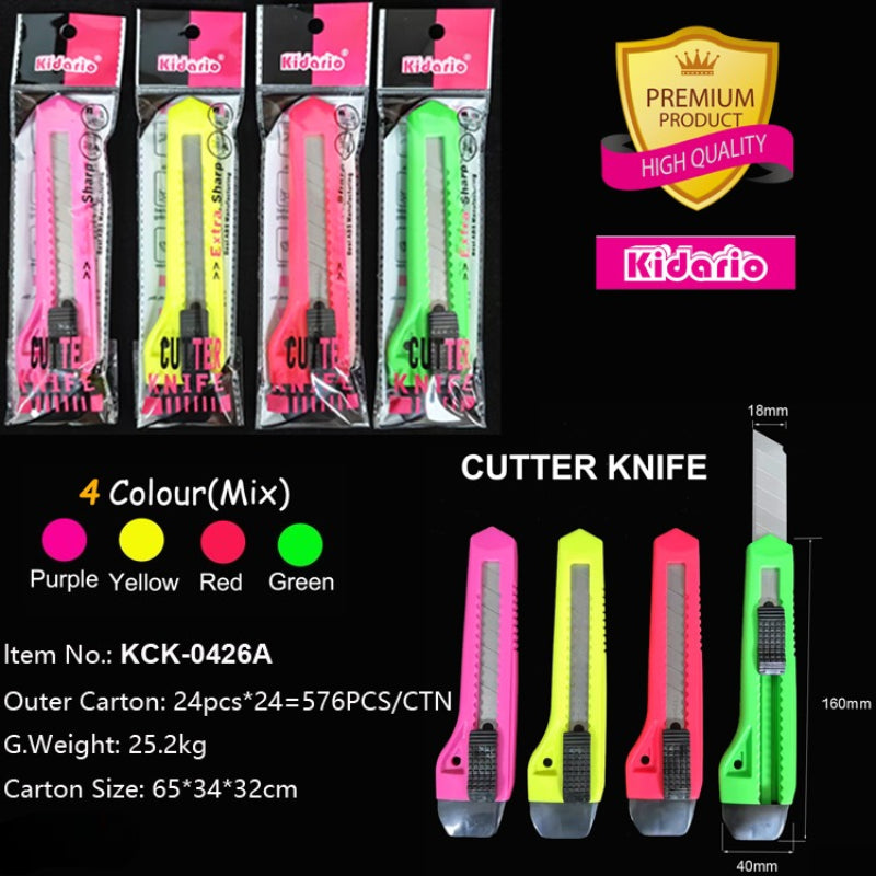 Kidario KCK-0426A 大介刀 | 10cm 合金鋼刃 | 60° 以下刀尖