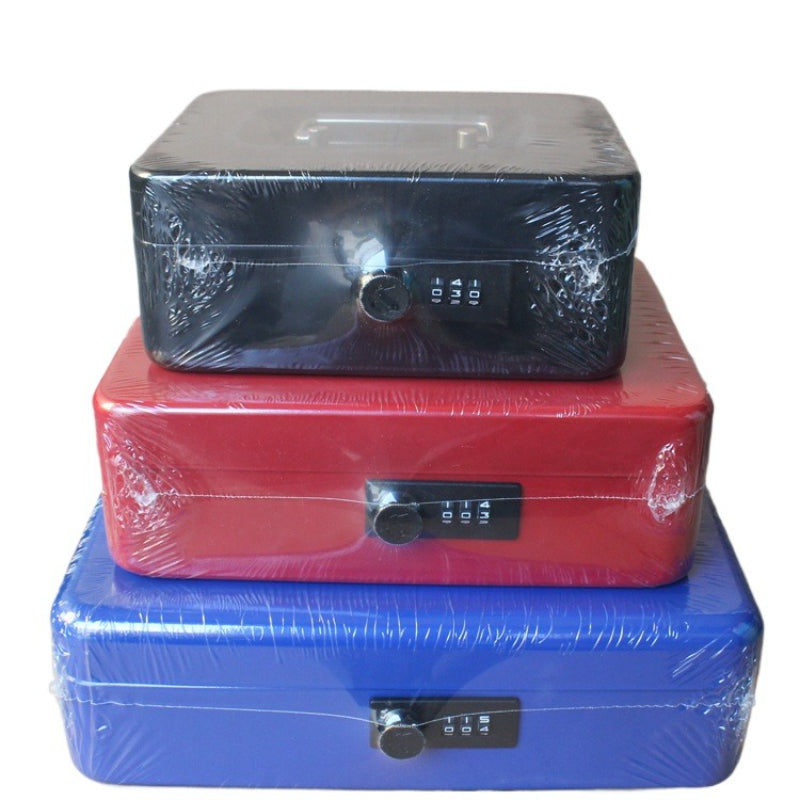 Kidario 密碼款金屬收銀盒 | KCB-8007/8008/8009 8-12 寸 混色