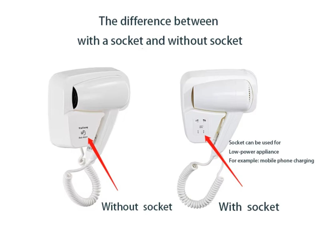Falin FL-2101A 電動吹風機 - 1200-1600W 多功率可選 直流馬達 集風嘴設計
