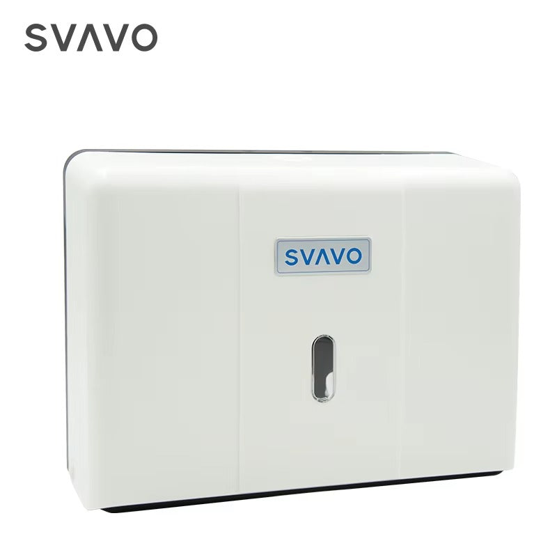 SVAVO V-TH15 壁掛式紙巾架 - 塑料材質 現代風格（16 個 / 箱）