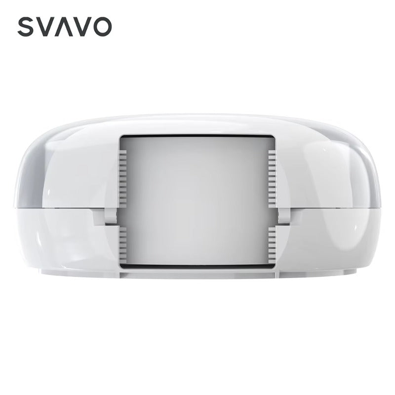 SVAVO ZM-065 壁掛式商用浴室大卷衛生紙架 - ABS 材質 現代簡約款 白 + 透明 / 透明棕可選