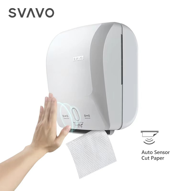 SVAVO PL-151064 壁掛式免接觸衛生紙分配器 - ABS 材質 現代風格