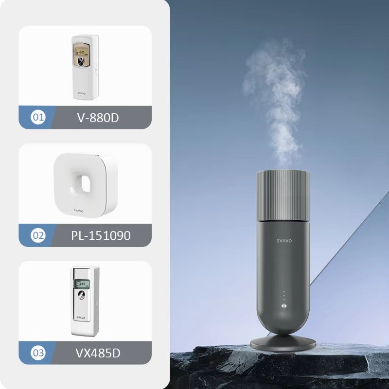 SVAVO PL-151091 桌面式空氣淨化香薰機 - Type-C 供電 觸控 + APP 雙控制 4 色可選