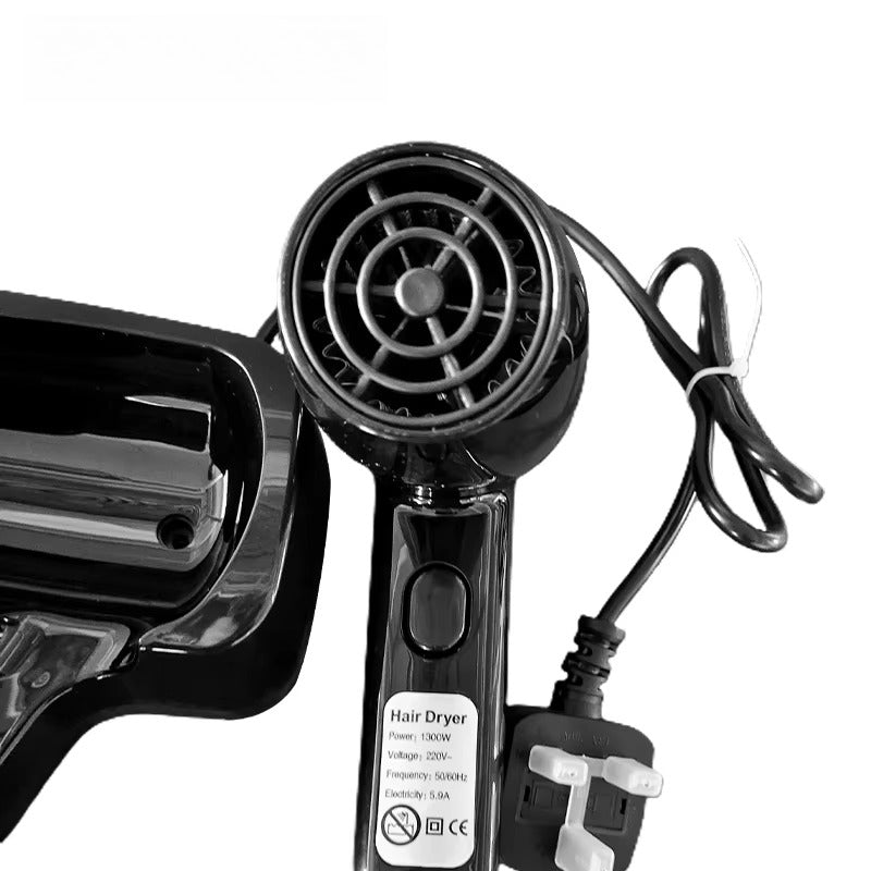 Falin FL-2101B 壁掛式電動吹風機 - 1300W 直流馬達 2 檔調速 防熱設計 酒店專用