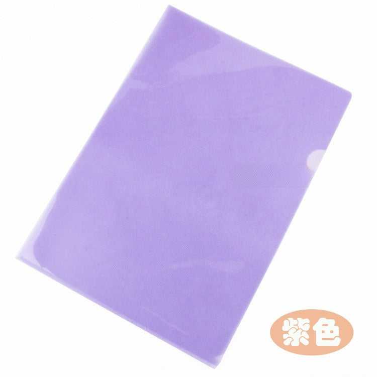 Kidario E310 - 20C L 型透明色資料袋（可放 A4 文件）