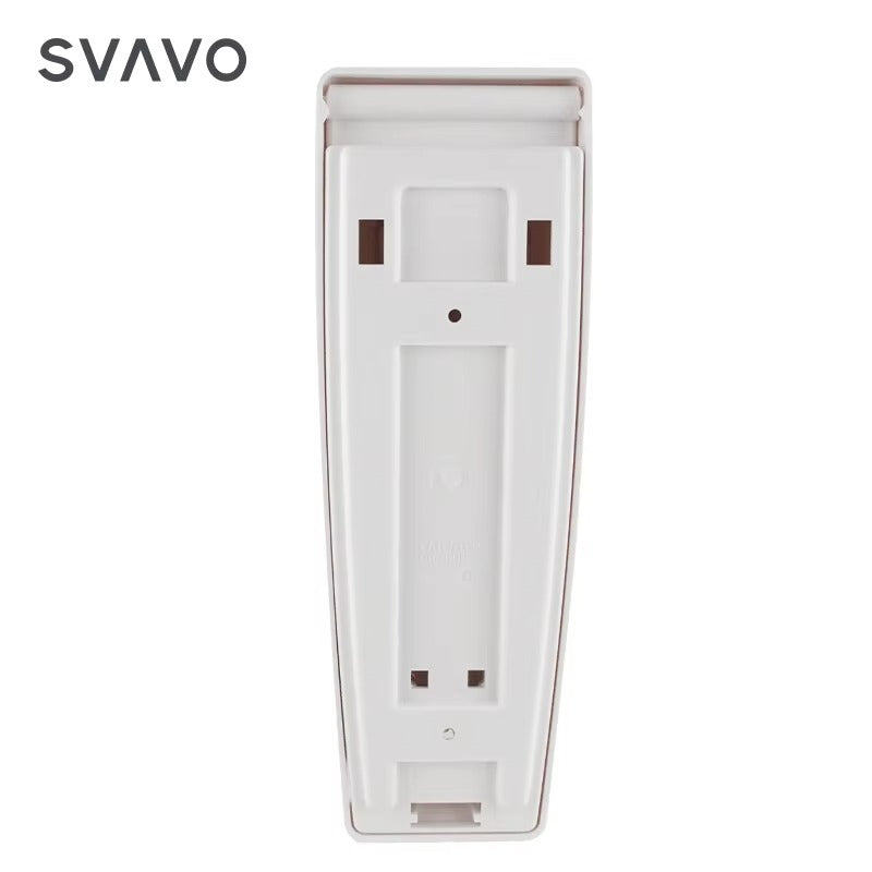 SVAVO V-101 手動液體皂液器 - 400ml 壁掛式 白色 ABS 材質