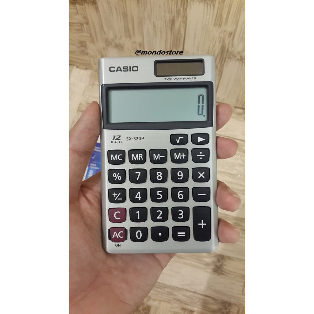 Casio SX-320P 計算器 12 位旅行計算器