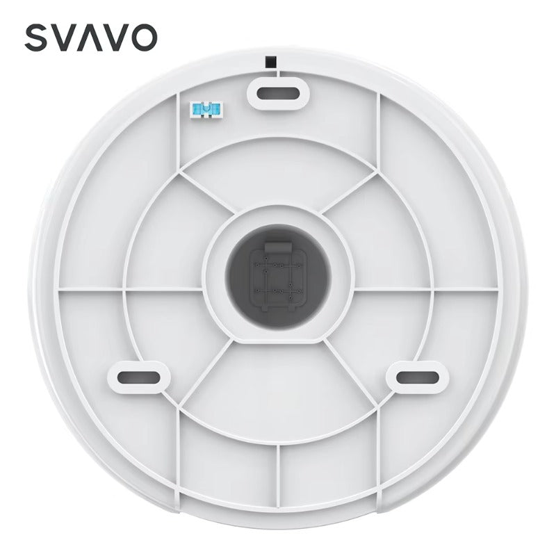 SVAVO ZM-065 壁掛式商用浴室大卷衛生紙架 - ABS 材質 現代簡約款 白 + 透明 / 透明棕可選