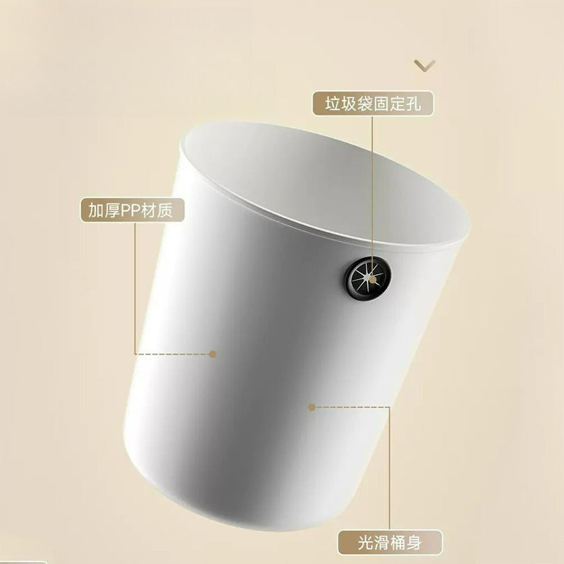 簡約家用垃圾桶｜廚房廁所衛生間紙簍 睡房宿舍辦公室垃圾筒 客廳通用慳位款
