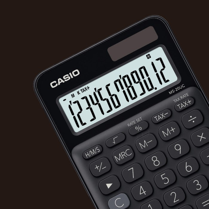 Casio MS-20UC 多彩計算器 黑色