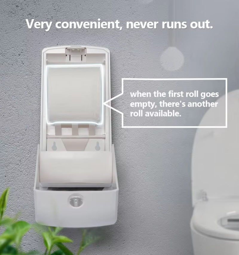 SVAVO PL-151068 壁掛式紙巾架 - ABS 材質 現代奢華風 白 / 白灰 / 黑色可選