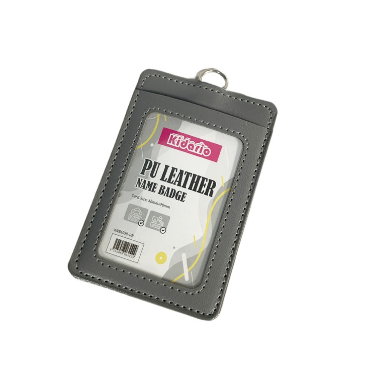 Kidario PU 仿皮卡套 | 雙面可用 60×90mm 證件適用 12 色可選