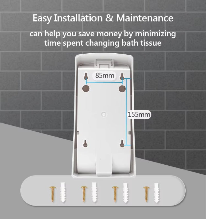 SVAVO PL-151068 壁掛式紙巾架 - ABS 材質 現代奢華風 白 / 白灰 / 黑色可選