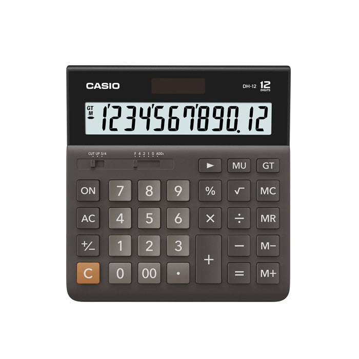 Casio DH-12-BK 辦公桌計算器
