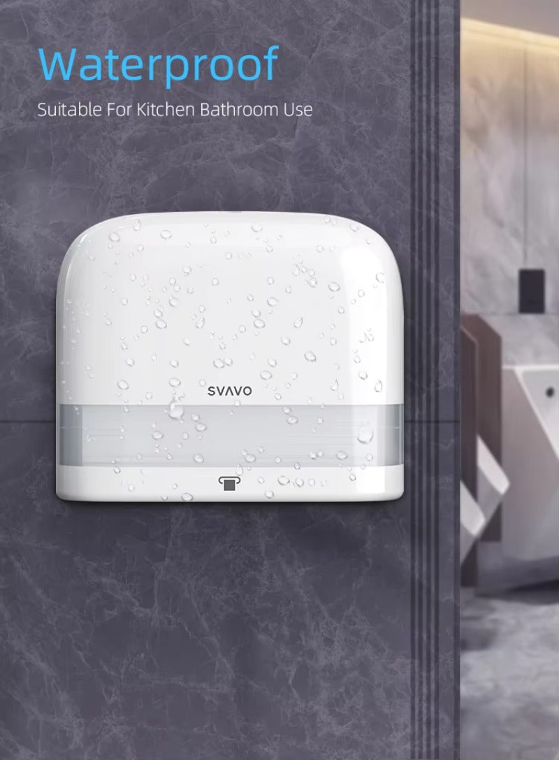 SVAVO ZM-060 壁掛式商用浴室多摺紙巾架 - ABS 材質 現代奢華款 多色可選