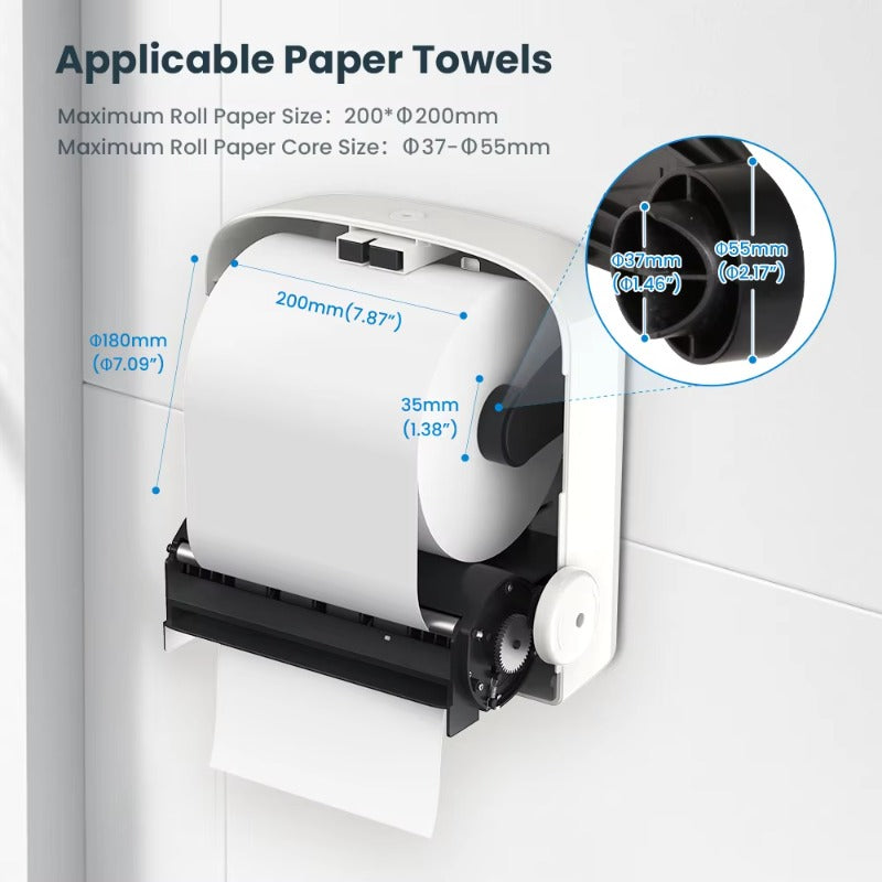 SVAVO ZM-062 壁掛式機械紙巾分配器 - 大卷紙專用 現代簡約款 多色可選