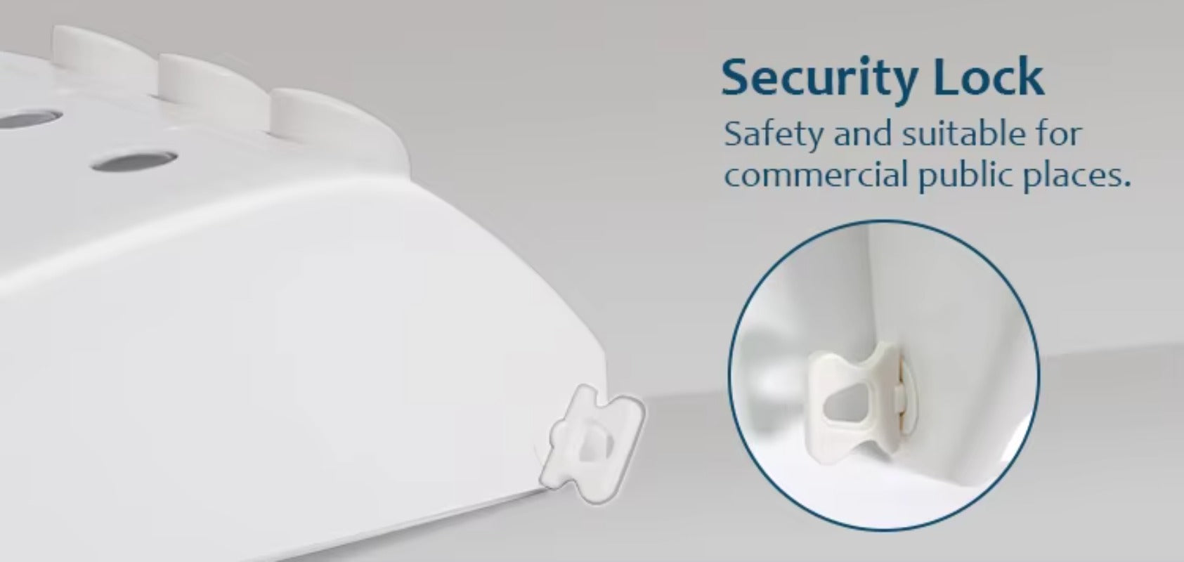 SVAVO V-103 三格觸控式液體皂液器 - 3×400ml 壁掛式 白色 ABS 材質