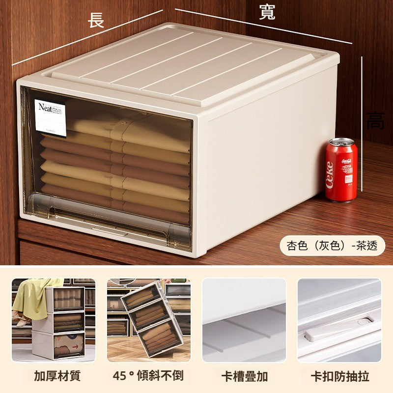 抽屜式多層收納櫃｜睡房衫褲收納箱 化妝品雜物整理盒 屋企慳位儲物櫃 全屋通用
