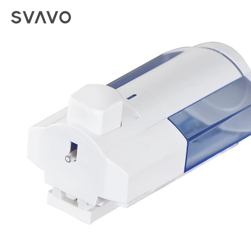 SVAVO V-5101 手動皂液器 - 350ml 壁掛式 適用於酒店 白 / 鉻色可選