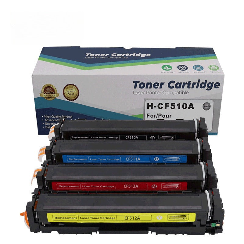 HP CF510A CF511A CF512A CF513A 優質代用碳粉盒，204A